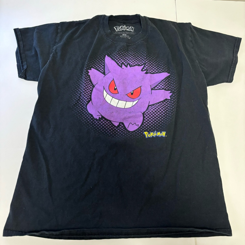 Pokemon Gengar Black T-Shirt